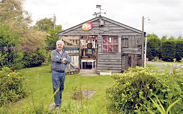 man in the shed