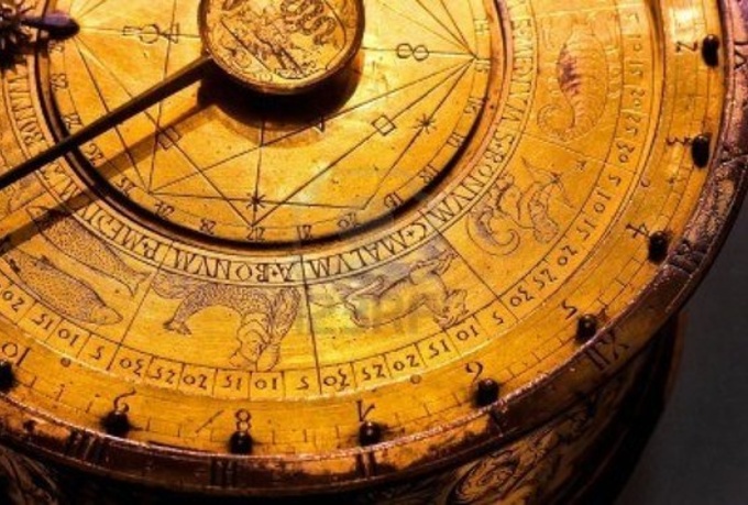 7505348-old-astrology-clock-with-golden-zodiac-symbols