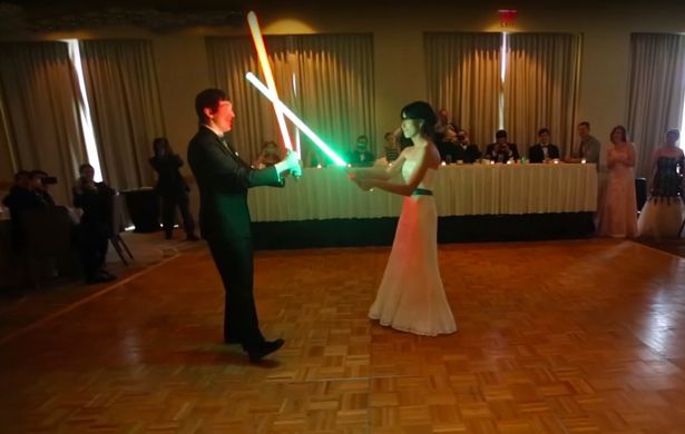 Light-saber-first-dance