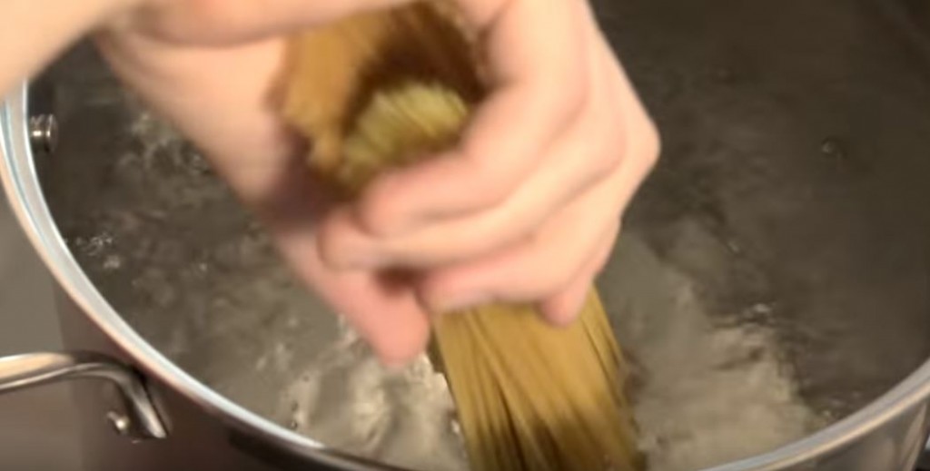 recepte, spagetti