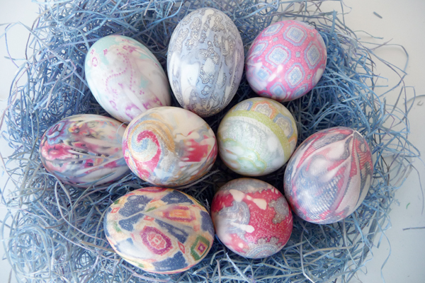Eggs-in-nest