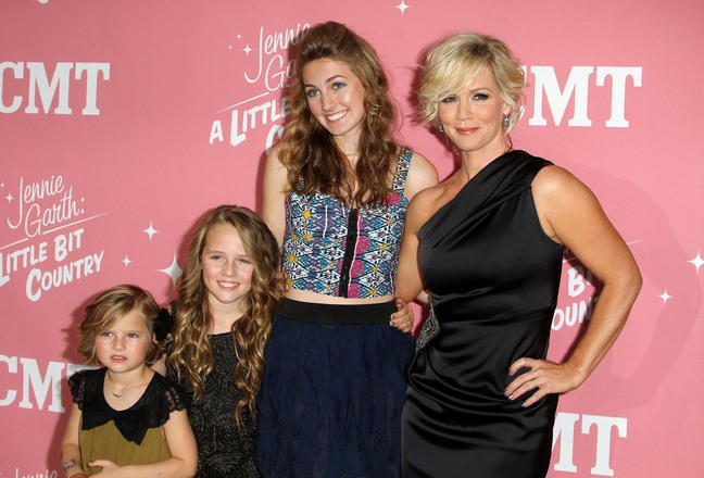 Jennie Garth and her Daughters Luca Bella, Lola Ray, Fiona Eve Facinelli Jennie Garth's 40th Birthday Celebration & Premiere Party For "Jennie Garth: A Little Bit Country" held at The London Hotel West Hollywood, California - 19.04.12 Mandatory Credit: FayesVision/WENN.com