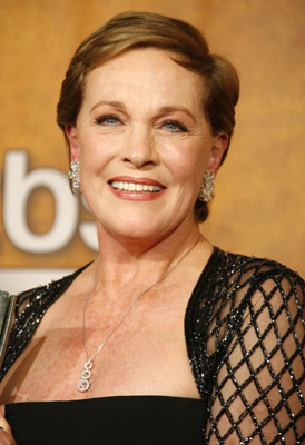 Julie Andrews, recipient Screen Actors Guild 43rd Annual Life Achievement Award 13th Annual Screen Actors Guild Awards - Press Room Shrine Auditorium Los Angeles, California United States January 28, 2007 Photo by Jeff Vespa/WireImage.com To license this image (12414515), contact WireImage: U.S. +1-212-686-8900 / U.K. +44-207-868-8940 / Australia +61-2-8262-9222 / Germany +49-40-320-05521 / Japan: +81-3-5464-7020 +1 212-686-8901 (fax) info@wireimage.com (e-mail) www.wireimage.com (web site)