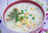 Dārzeņu piena zupa – garda un ātra recepte ar mazu noslēpumu