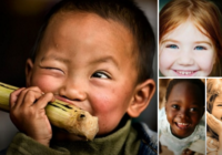 Skaistas fotogrāfijas ar vissaulainākajiem bērnu smaidiem