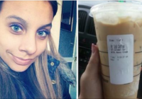 Viņa gribēja izdarīt pašnāvību, bet baristas uzrakstītais uz kafijas krūzes mainīja viņas dzīvi