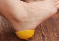 Citronu miza uz jūsu papēžiem, lai tie vairs nebūtu raupji un nepievilcīgi!