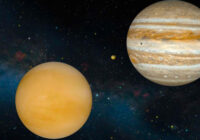 Venēras un Jupitera savienojuma aspekti : greznība un krāšņums
