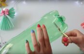 VIDEO: Kā no plastmasas pudelēm uztaisīt Ziemassvētku eglīti VIDEO: Kā no plastmasas pudelēm uztaisīt Ziemassvētku eglīti