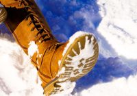 Iesmērējiet ar šo produktu savu ziemas apavu zoles, lai tie neslīdētu